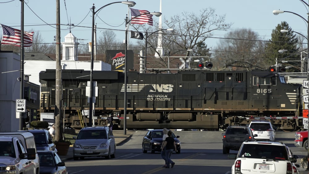 Jeers, boos from Ohio villagers enraged by toxic train spill - Portland  Press Herald